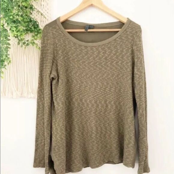 ANTHROPOLOGIE shirt Moss green - Picture 1 of 9